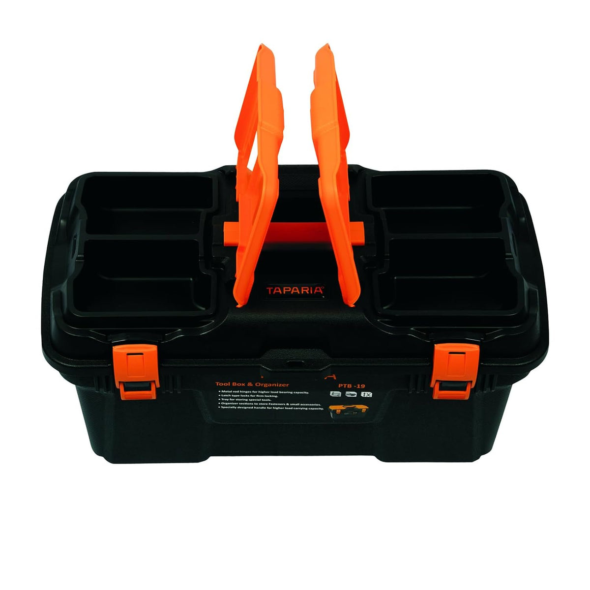 Taparia Plastic Tool Box 16 Inch – Heavy-Duty Portable Tool Storage Box - image 2
