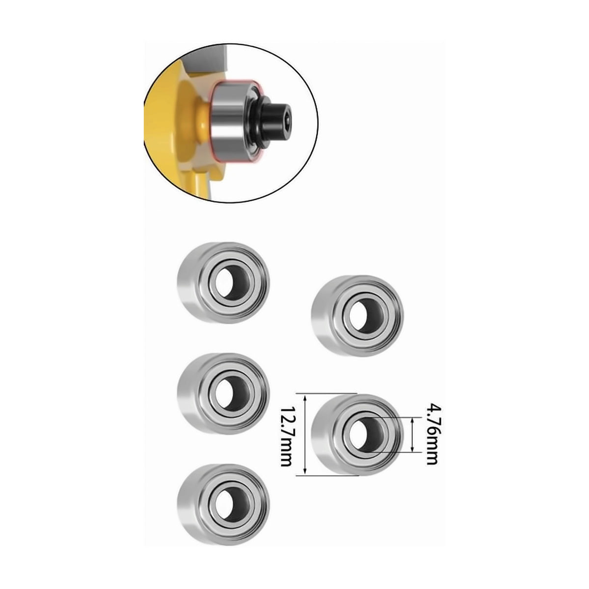 Fangda Router Bit Bearing