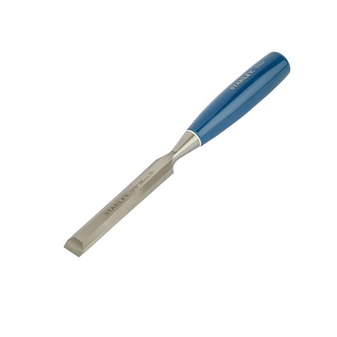 Stanley Bevel Edge Chisel 0-16-548 – 20mm Blue Handle Woodworking Chisel – Dubai UAE