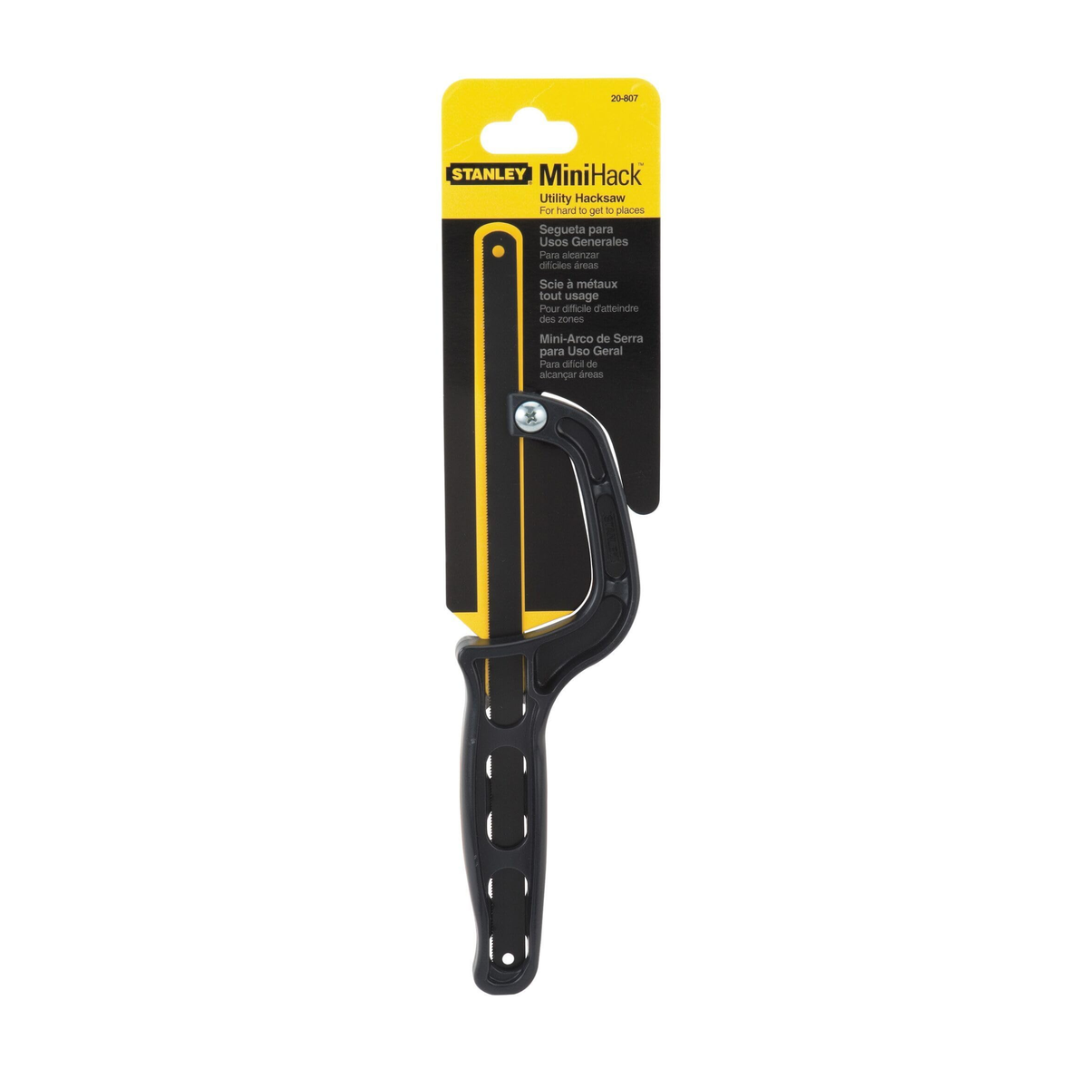 Stanley Mini Hack Utility Saw STHT20807-8 10 inch solid aluminum frame in UAE