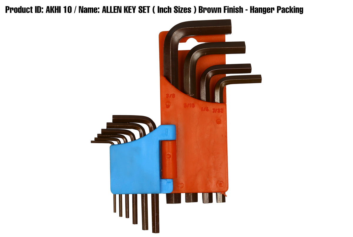Taparia metric Allen key set 9 pcs AKHM-9
