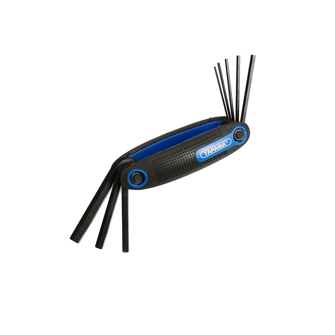 Taparia Folding Allen Key Set (mm) KFM8 – 8 Pcs Metric Foldable Hex Key Tool Set - image 2