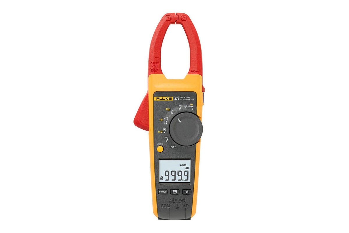 Fluke 376 FC True RMS AC/DC Clamp Meter with iFlex, 1000A / 2500A