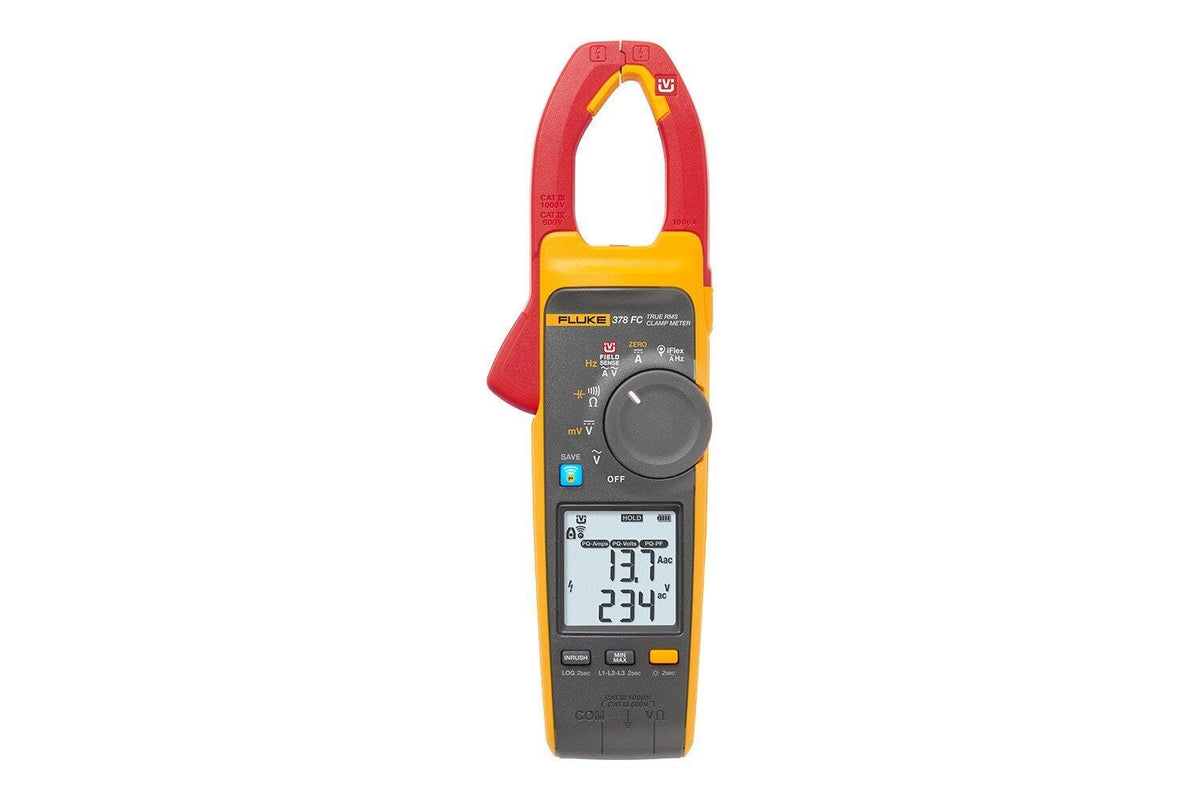 Fluke 378 FC True RMS Clamp Meter with iFlex and Power Quality Indicator