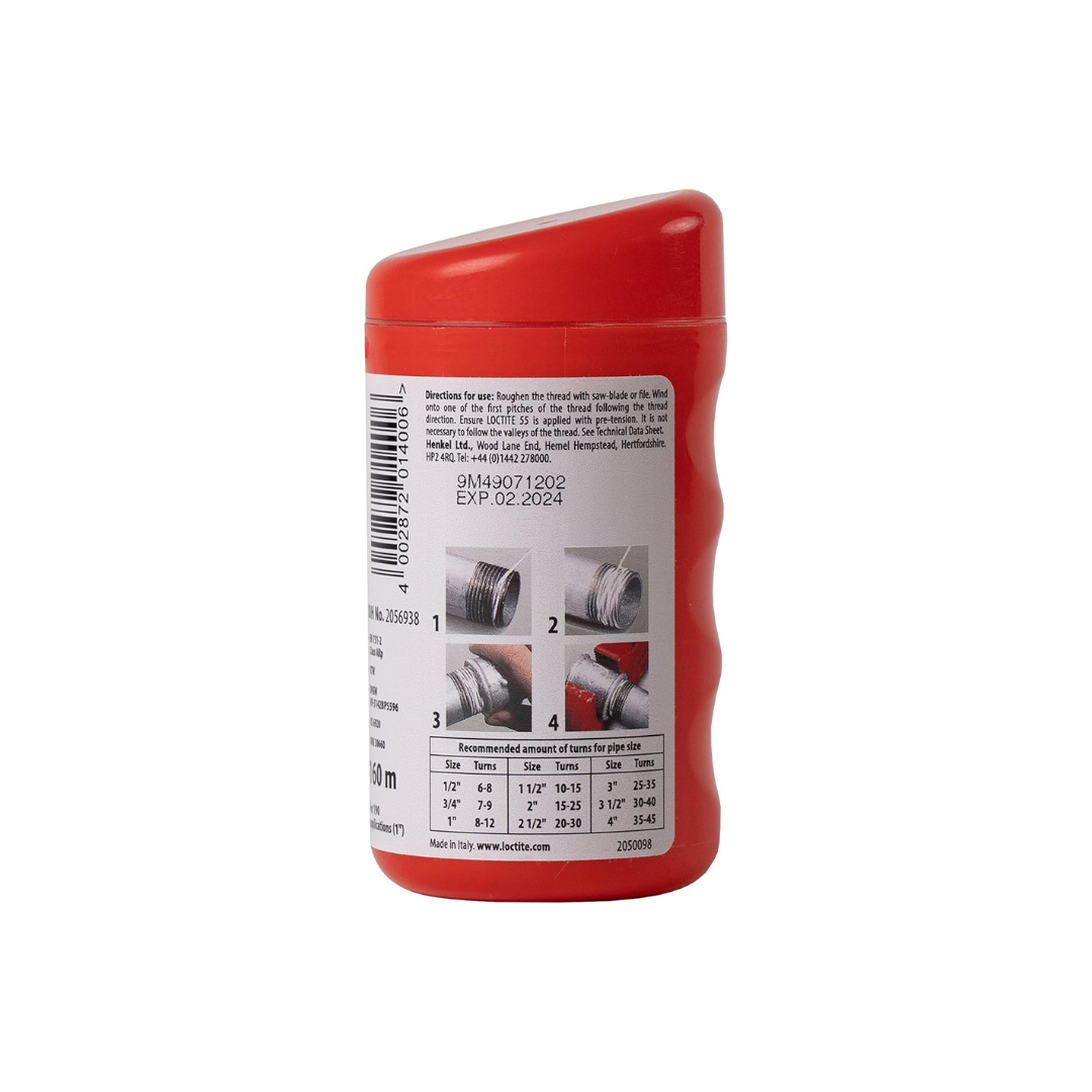 LOCTITE 55 - Pipe Sealing Cord- 160m - image 2
