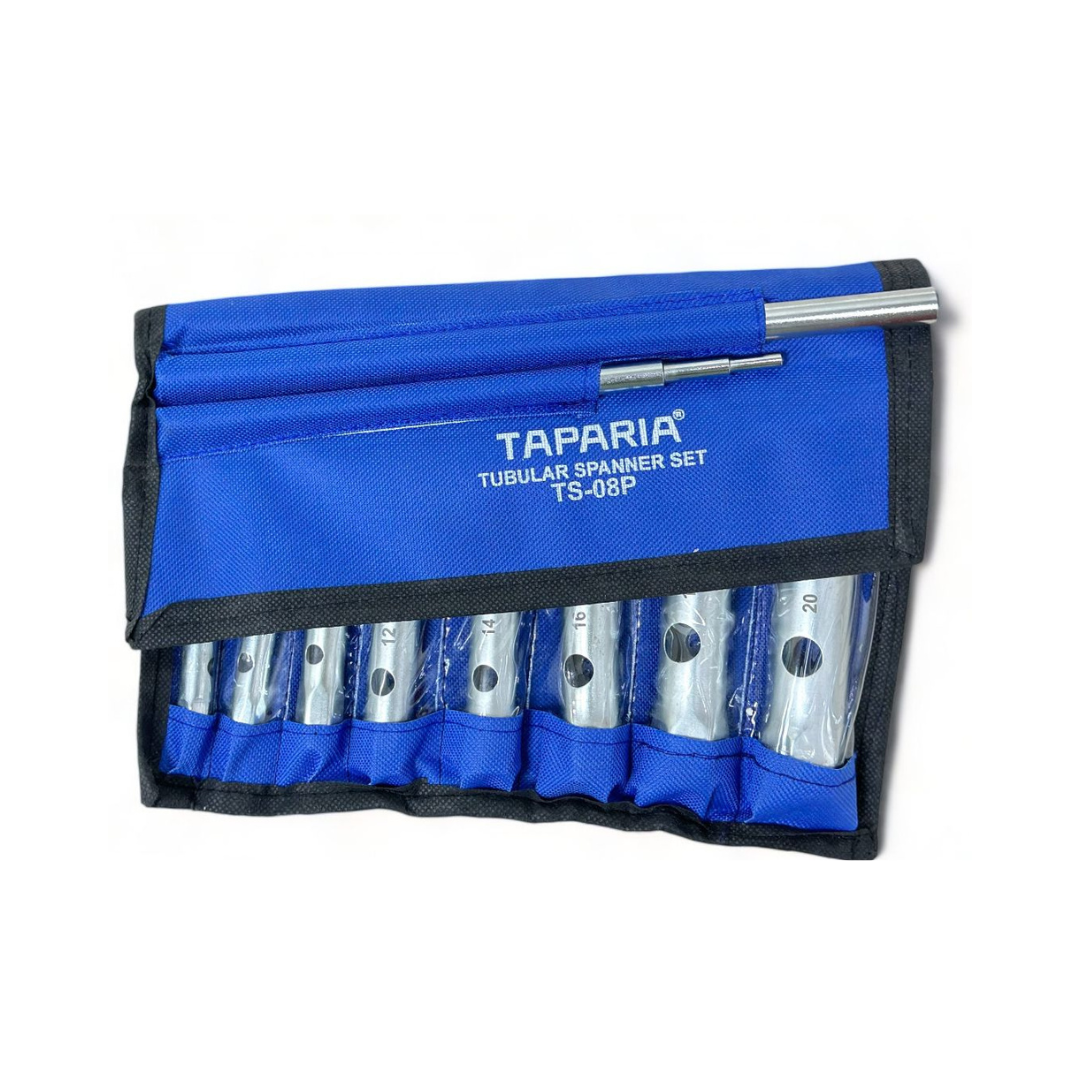 Taparia Tubular Spanners Set 6–22mm TS08 – 8 Pcs Double-Ended Spanner Kit - image 2