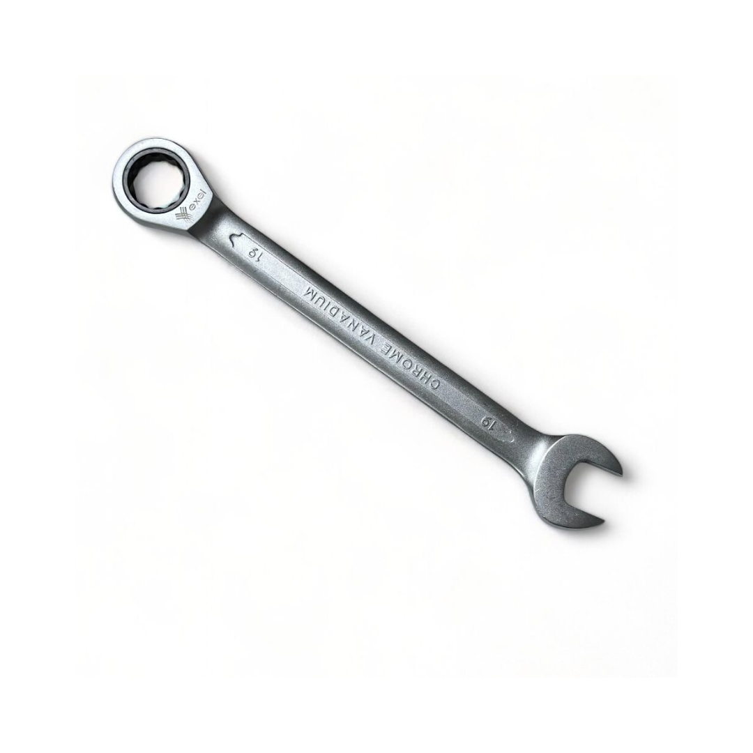 Exel Ratchet Spanner 19mm
