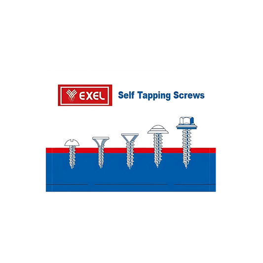 EXEL Self Tapping Screw - 1" x #6