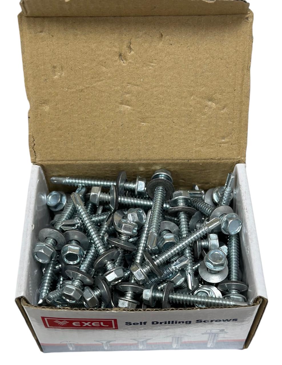 EXEL Self Drilling Screws - 3" x #14