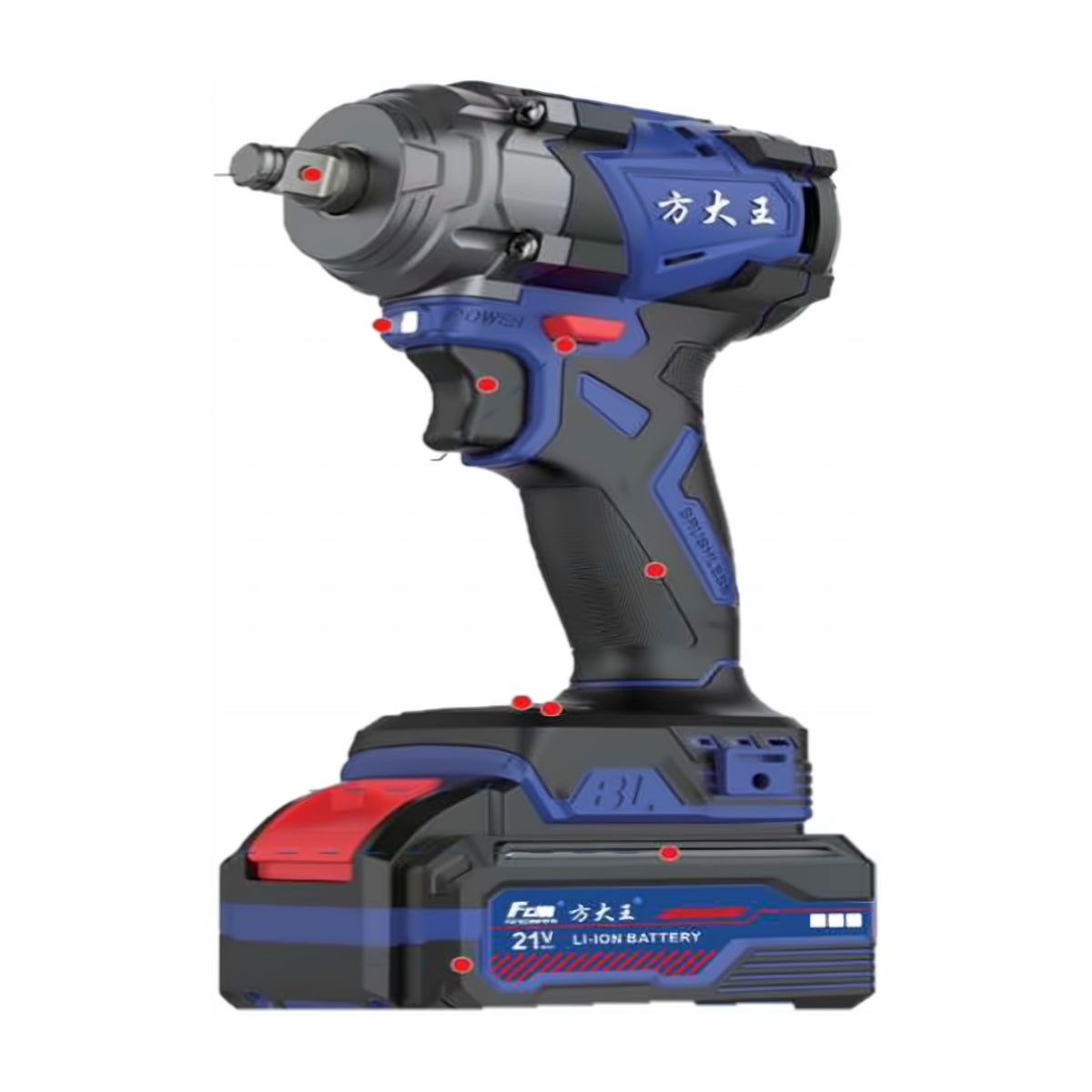 Fangda Brushless Li-ion Impact Wrench