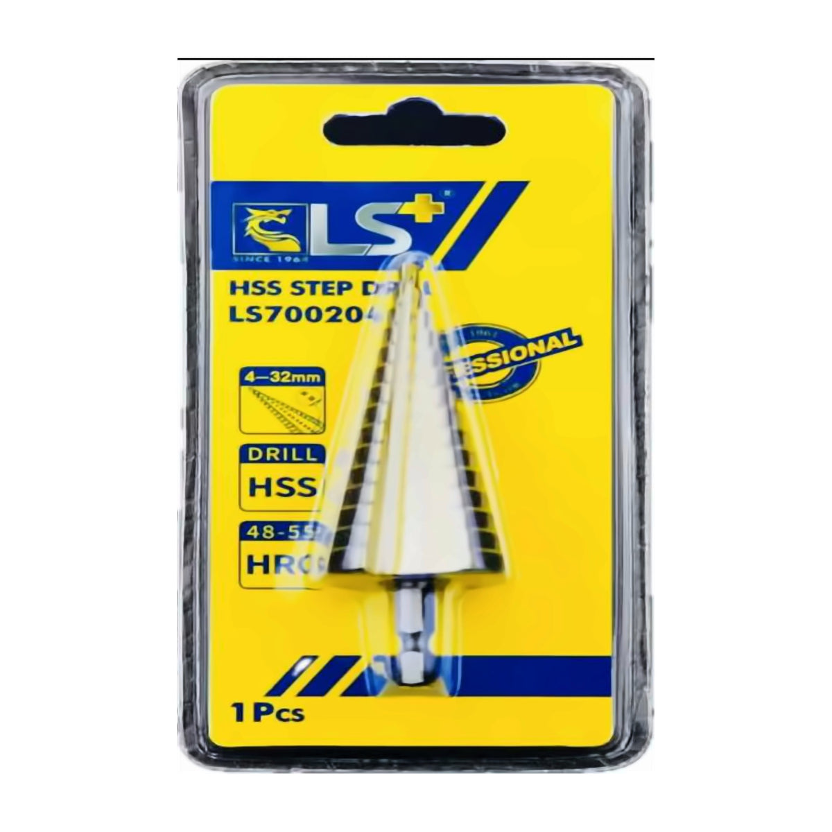 Fangda HSS Step Drill Bit JG4241 HEX Shank
