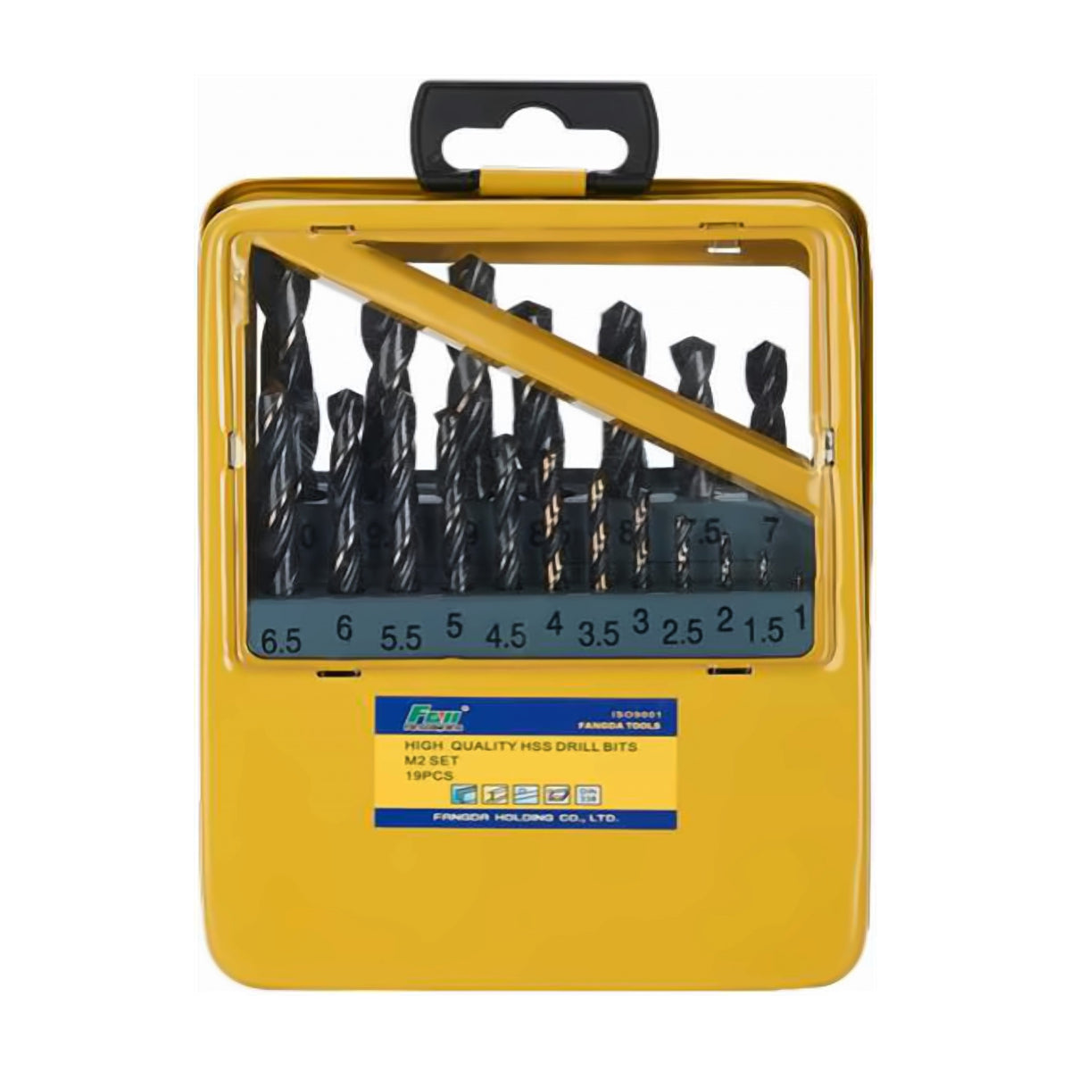 Fangda M2 HSS Drill Bit Set