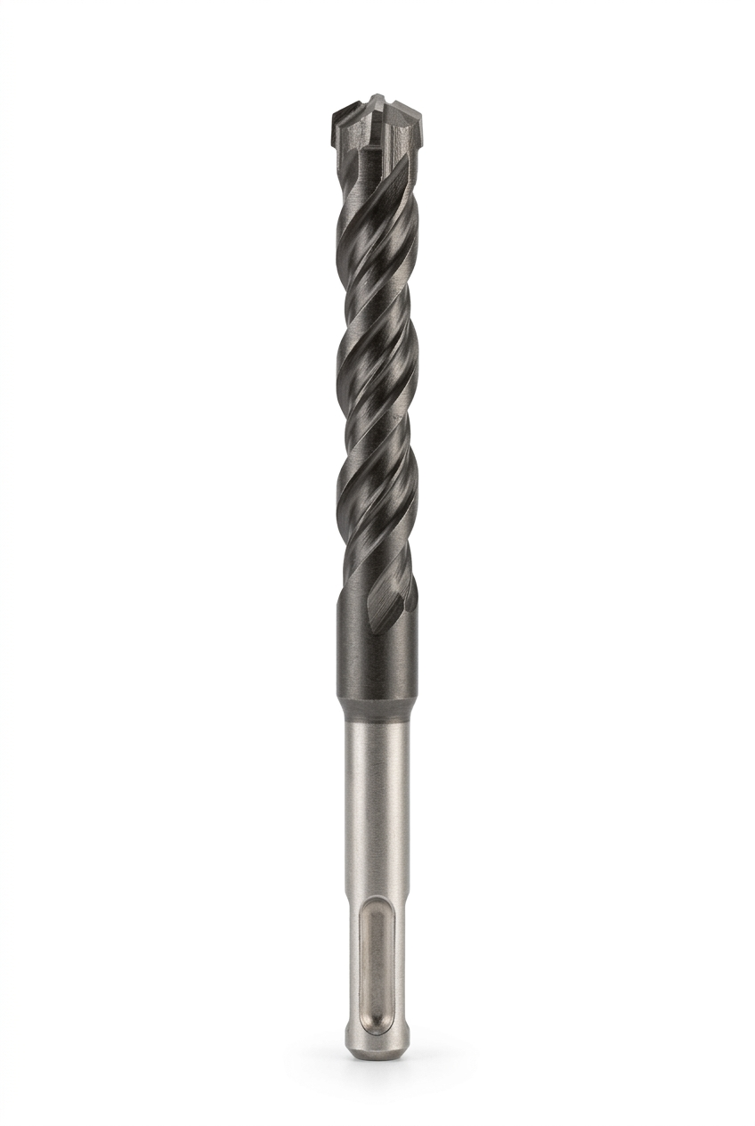 Fangda SDS Plus 4-cutter hammer drill bit for concrete, stone and brick