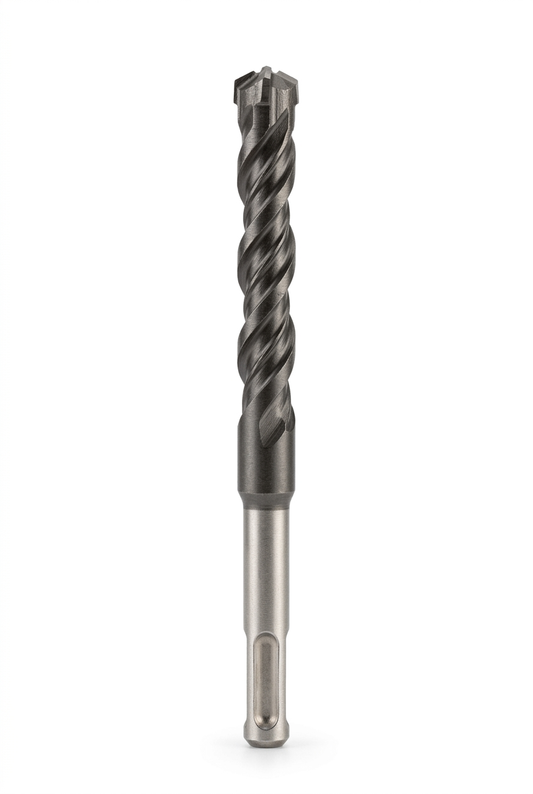 Fangda SDS Plus 4-cutter hammer drill bit for concrete, stone and brick