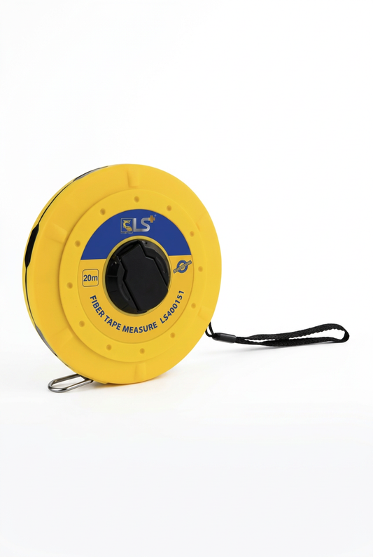 Fangda fibre measuring tape on a white background
