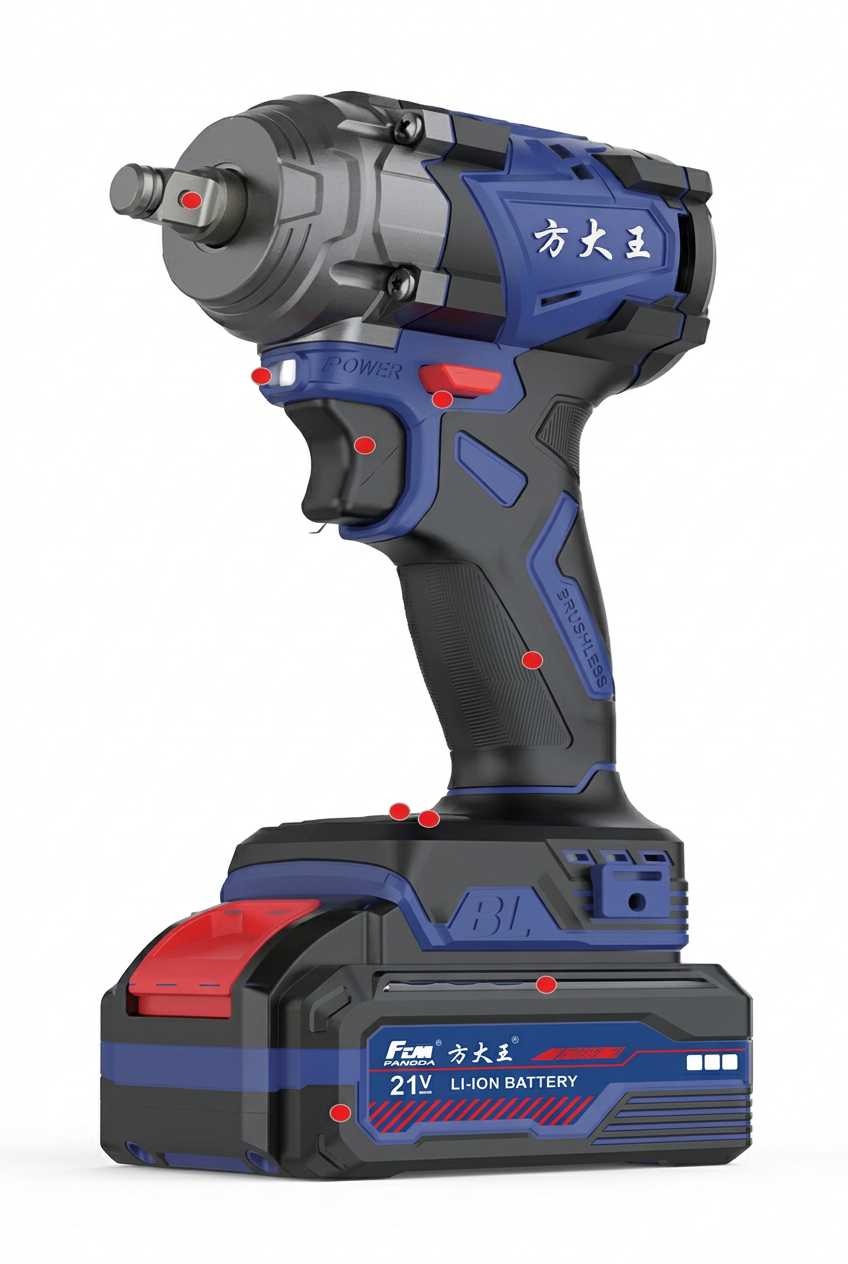 Fangda Brushless Li-ion Impact Wrench