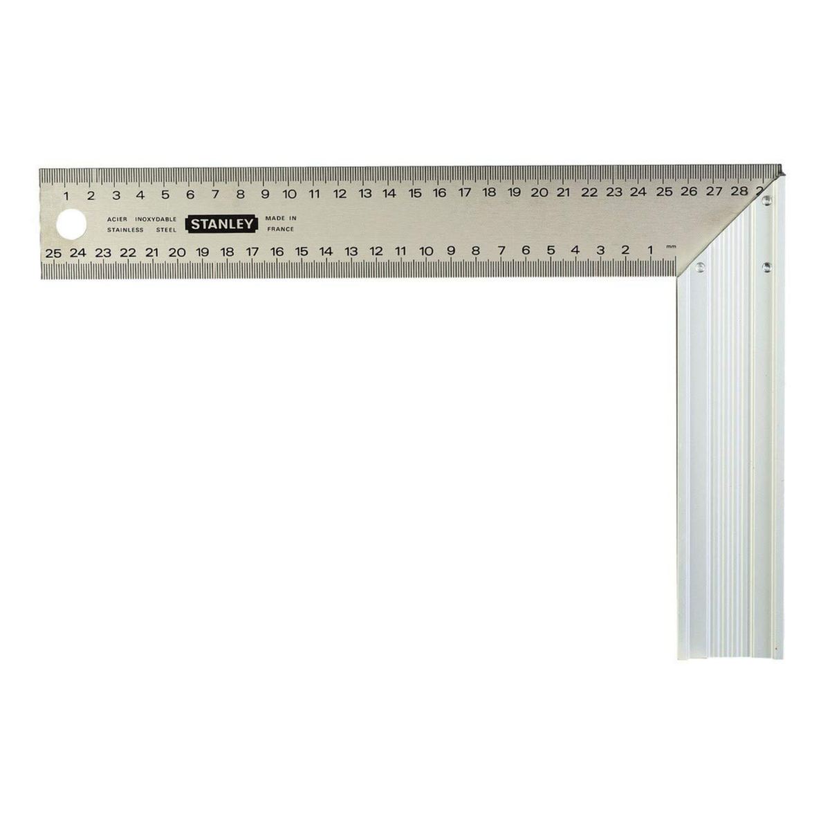 Stanley 1-45-686 carpenter try square 300 by 200 mm hardened steel in UAE