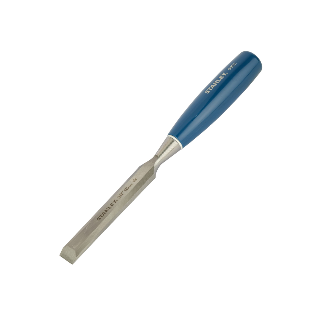 Stanley Bevel Edge Chisel 0-16-545 – 18mm Blue Handle Woodworking Chisel – Dubai UAE