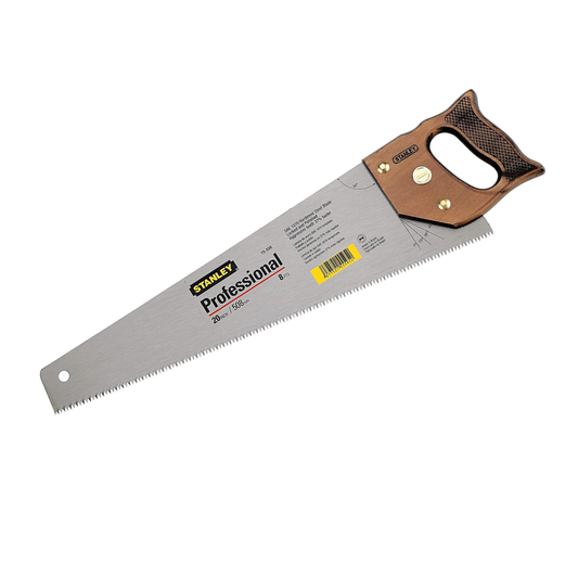 Stanley Professional Wood Saw E-15558 450 mm with fast cut teeth in UAE