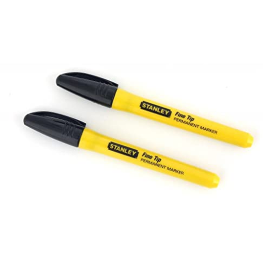 Stanley fine tip permanent marker 0-47-316 pack