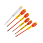 Stanley 0-65-443 Red Insulated Screwdriver Set 6 Piece – 1000V VDE – Dubai UAE