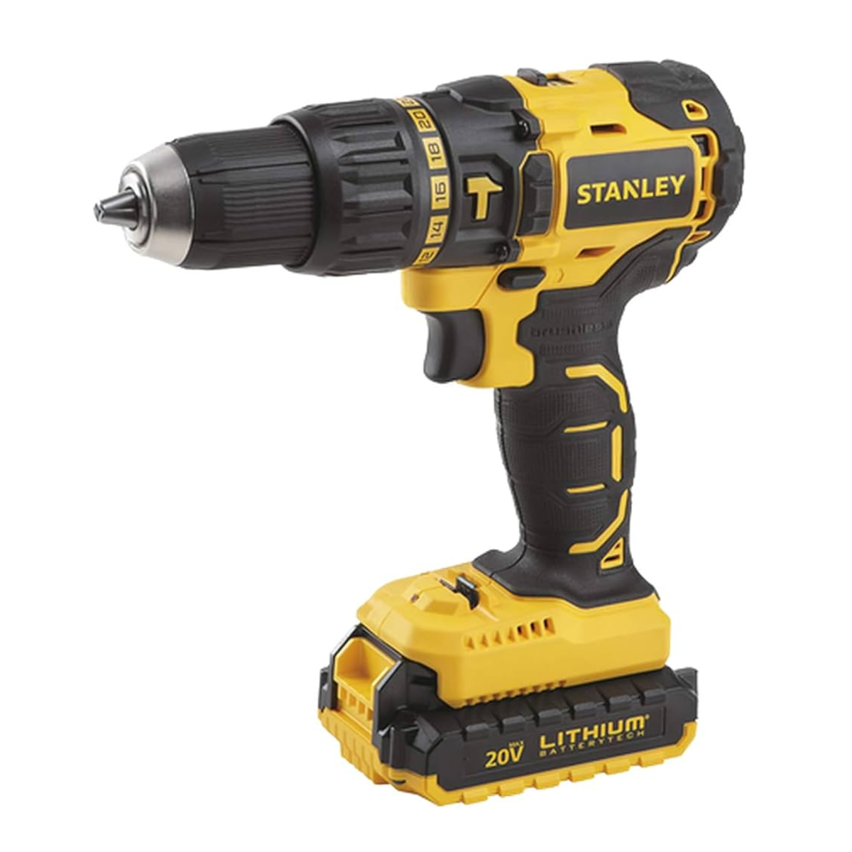 Stanley SBH20S2K-B5 18V brushless cordless hammer drill