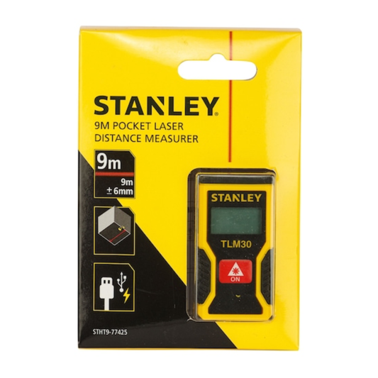 Stanley TLM30 STHT9-77425 pocket laser distance meter 9 m