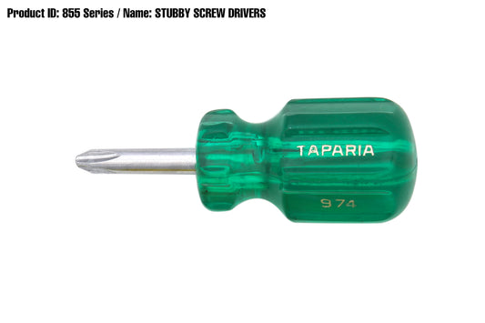 Taparia 2-in-1 Screwdriver 974 dual-tip tool