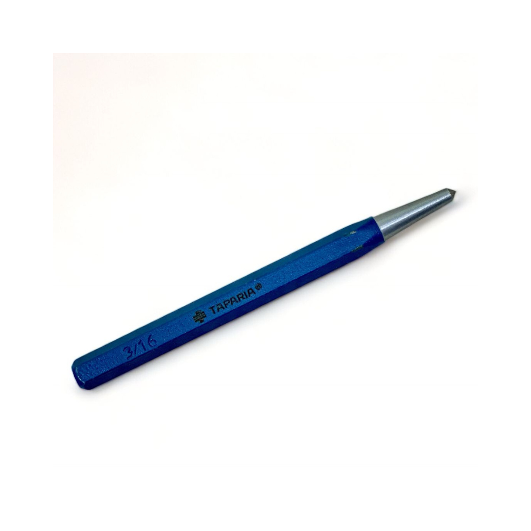 Taparia Hex Centre Punch 3/16″ x 5-1/2″ 3986