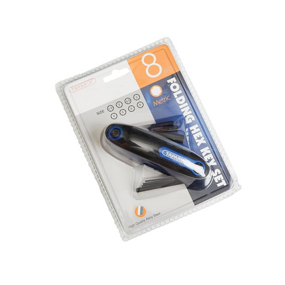 Taparia folding Allen key set KFM8 metric