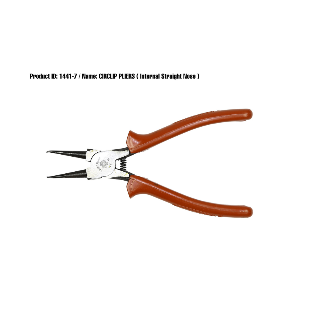 Taparia internal straight circlip plier 9 inch