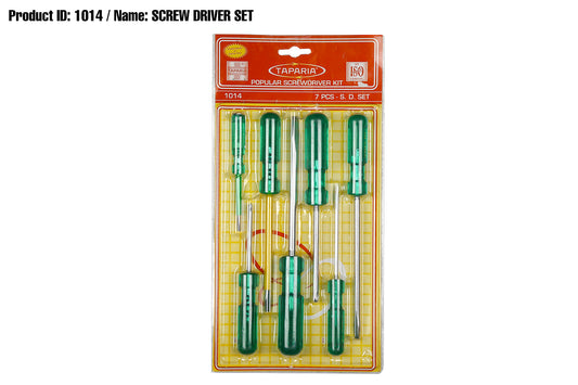 Taparia Screwdriver Set 1014 with magnetic tips